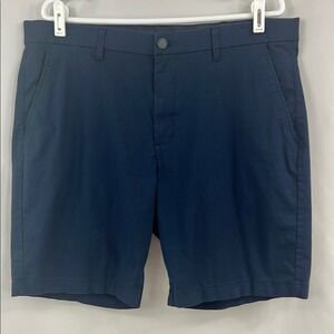 English Laundry Resort Style Blue Flat Front Old Money Preppy Shorts Size 38